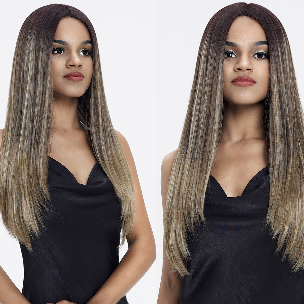 Thumbnail: DEMI - HUMAN HAIR BLENDED LACE WIG