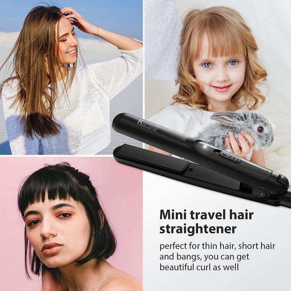 Thumbnail: KIPOZI - Mini Ceramic Hair Straightener