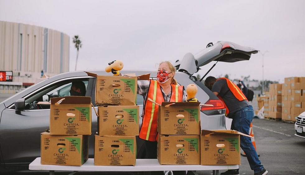 North County charity distributes food in San Marcos