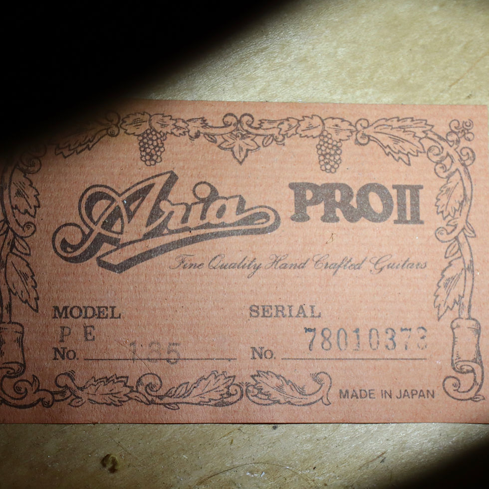 Thumbnail: SOLD - Aria PE-185 Herb Ellis 1978 - Sunburst