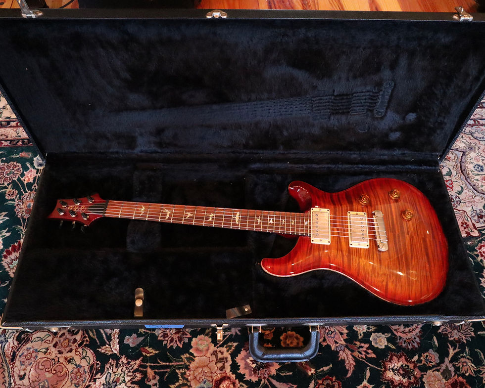 Thumbnail: SOLD - Rare Hardtail - 1999 Paul Reed Smith Custom 24 - Cherry Sunburst - 10 Top