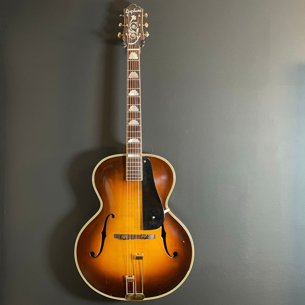 Thumbnail: SOLD - 1935 Epiphone Deluxe - Sunburst - Original Case