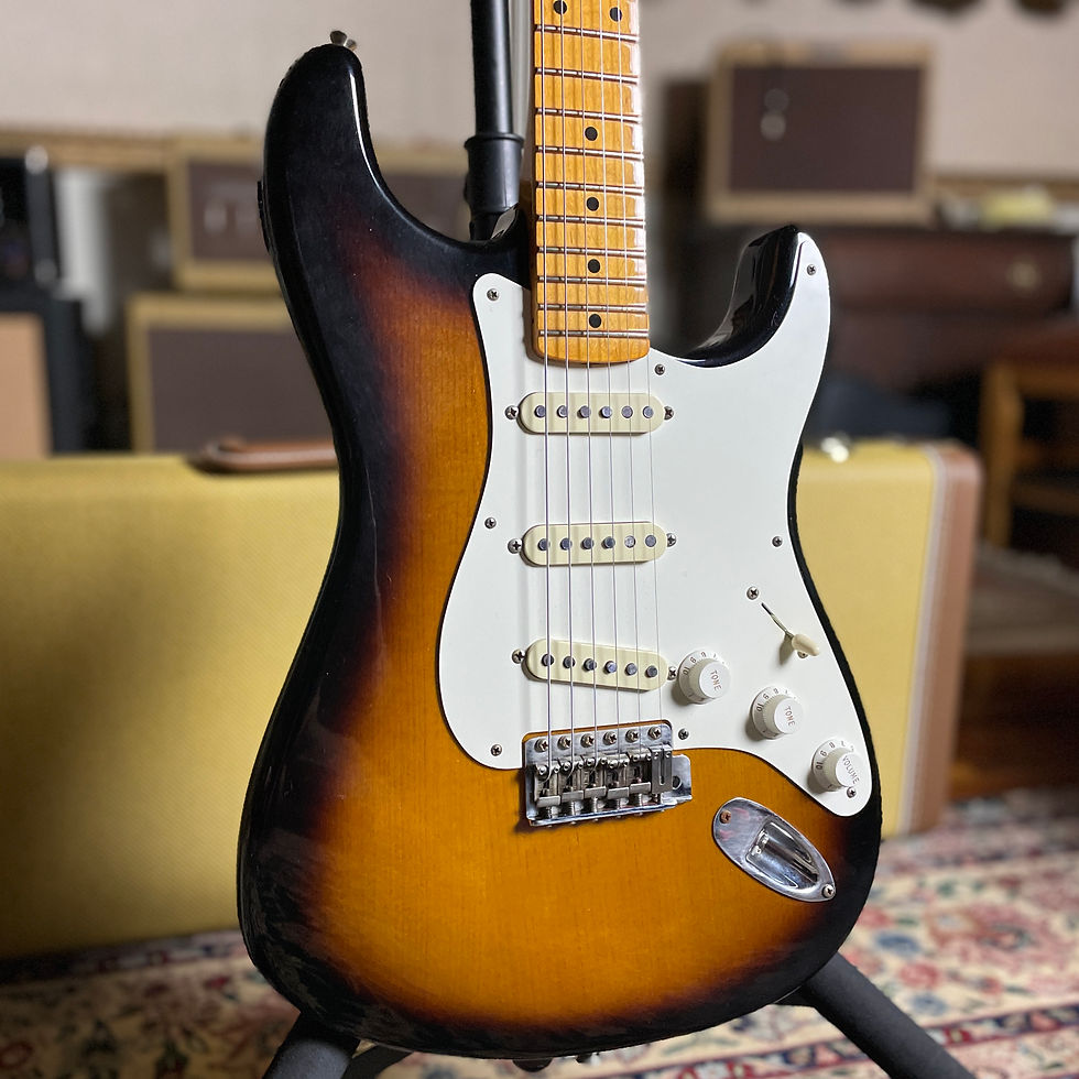 SOLD - 2020 Fender Eric Johnson Virginia Stratocaster - 2 piece quartersawn