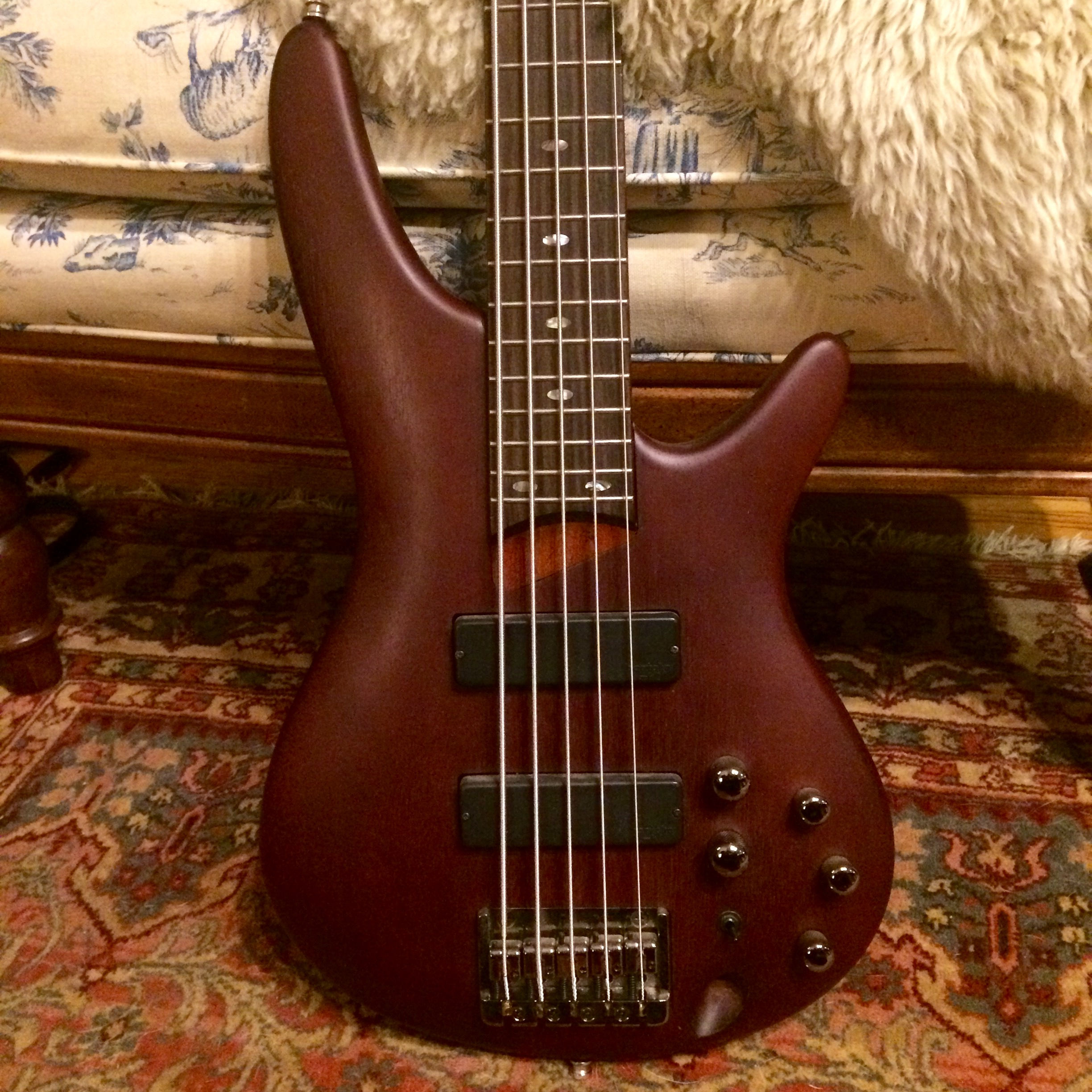 SOLD - Ibanez SR505 - 5 String Bass with Case