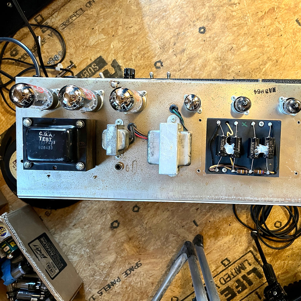 Thumbnail: 1964 Fender Deluxe AB763 Combo Amp