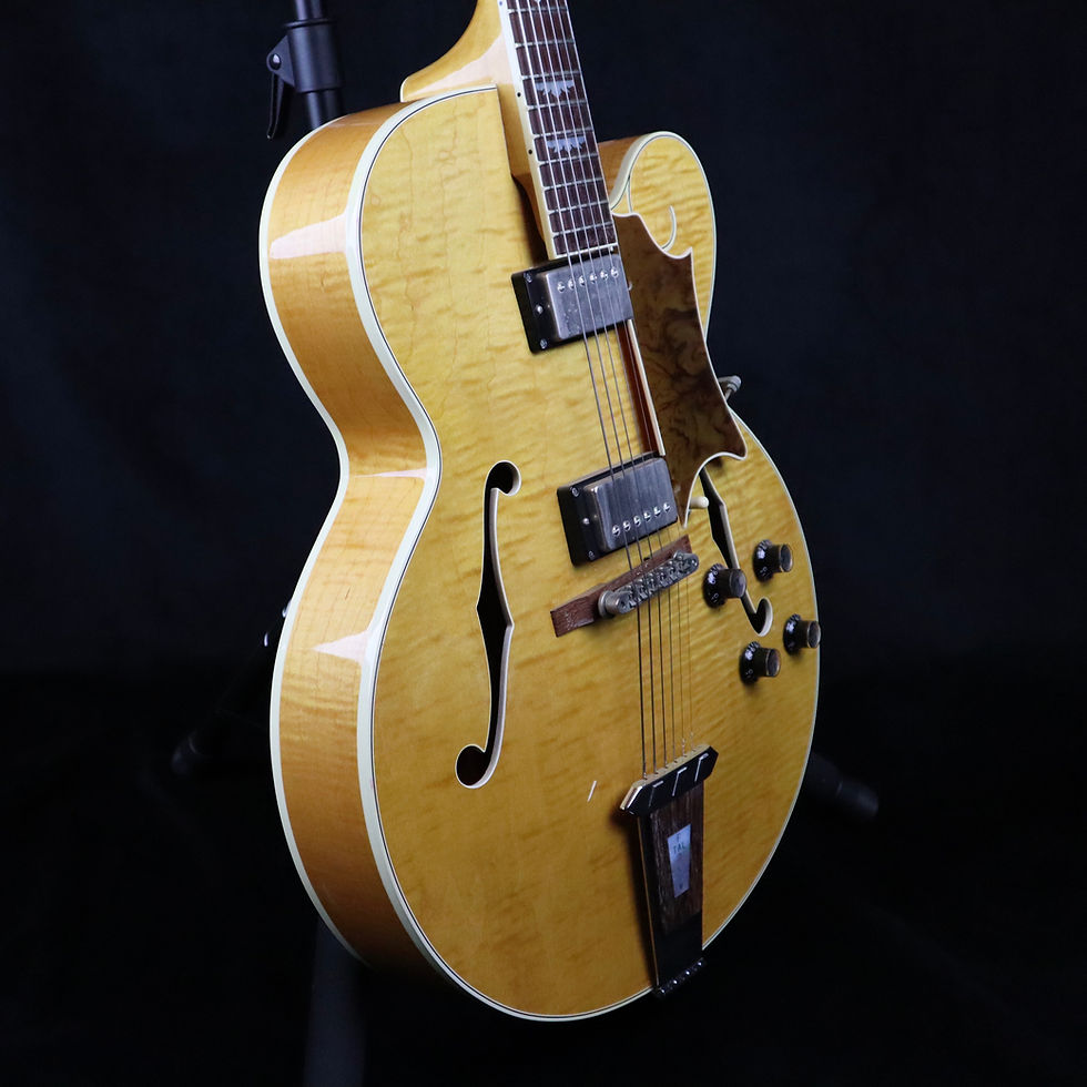 Thumbnail: SOLD - 1993 Gibson Tal Farlow Master Model - Natural - All Original - VIDEO DEMO