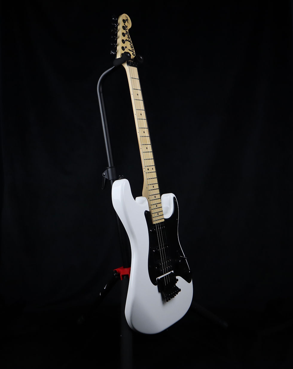 Thumbnail: SOLD - Jackson X Series Signature Adrian Smith SDX Maple Fretboard Snow White