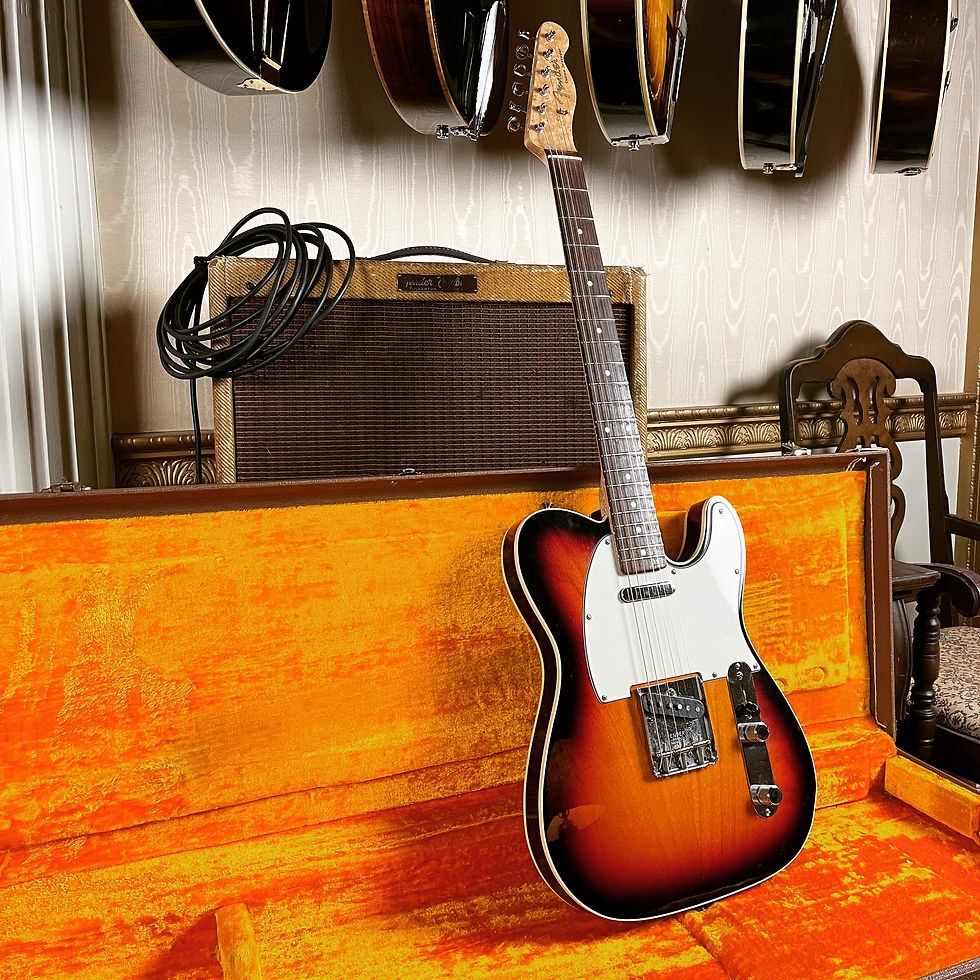 SOLD - 1997 Fender Custom Shop Custom Telecaster 1960 Reissue -  Sunburst