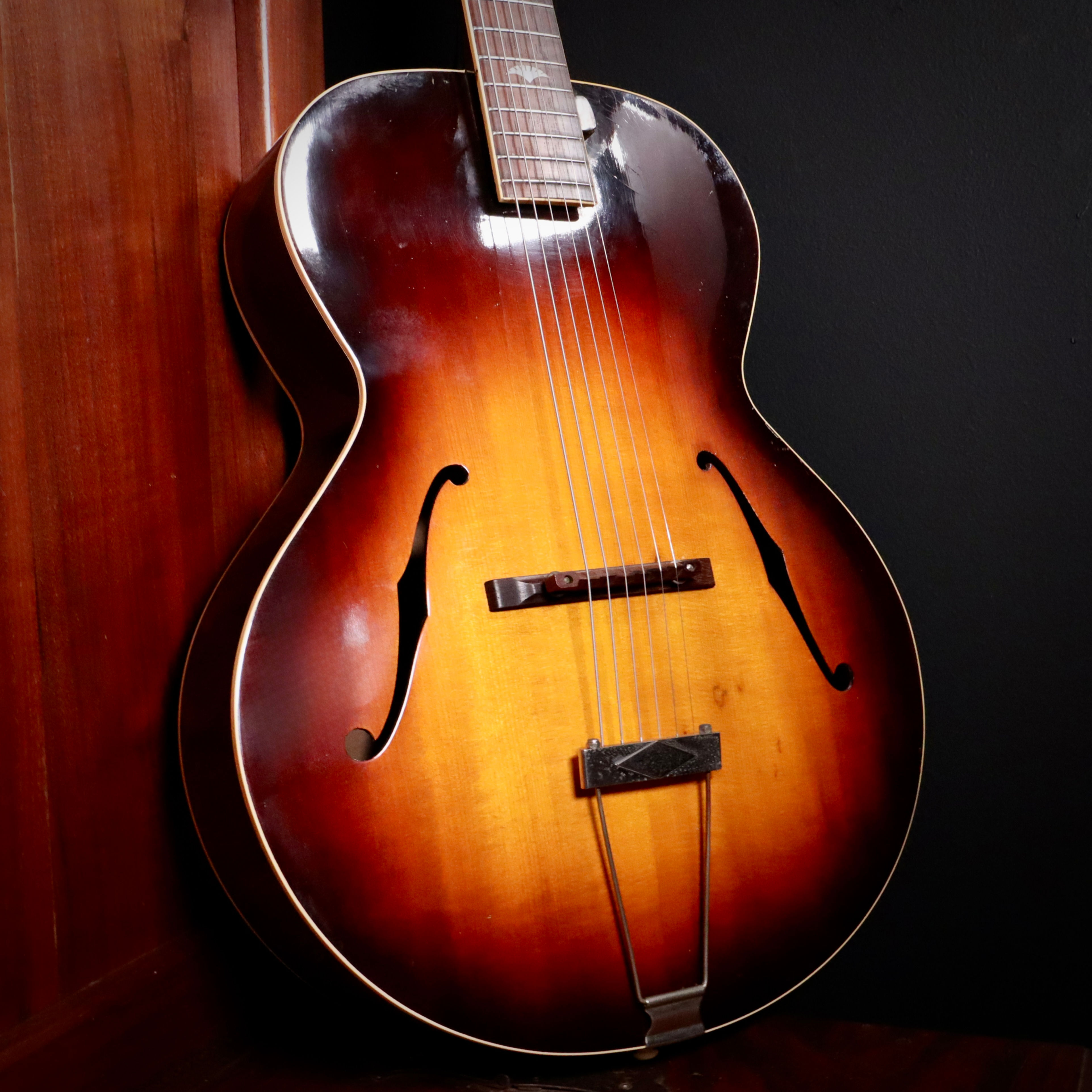 ON HOLD - 1939 Gibson L-4 16-inch Acoustic Archtop - Rare Factory Shell Inlays