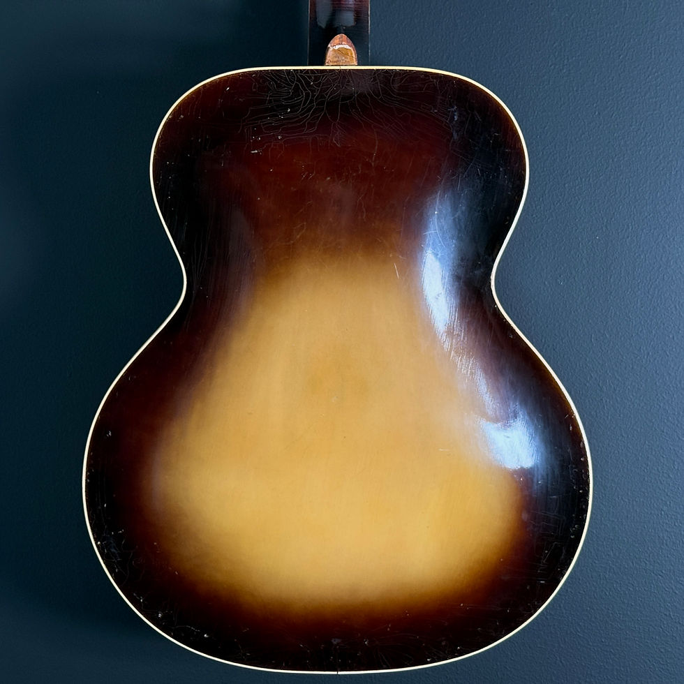 Thumbnail: SOLD - 1943 Epiphone Triumph Acoustic Archtop - Sunburst