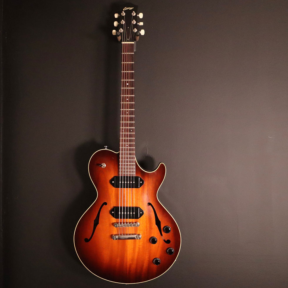 Thumbnail: SOLD - 2011 Collings SoCo Mahogany - Lollar P90 - Solid Mahogany Top - Sunburst