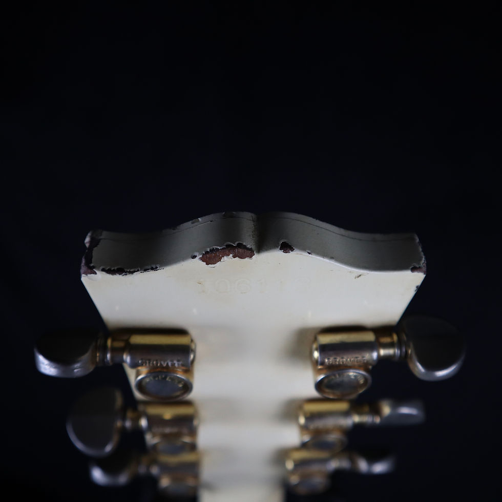 Thumbnail: SOLD - 1961-1963 Gibson Les Paul (SG) Custom - White - Three Original PAFs