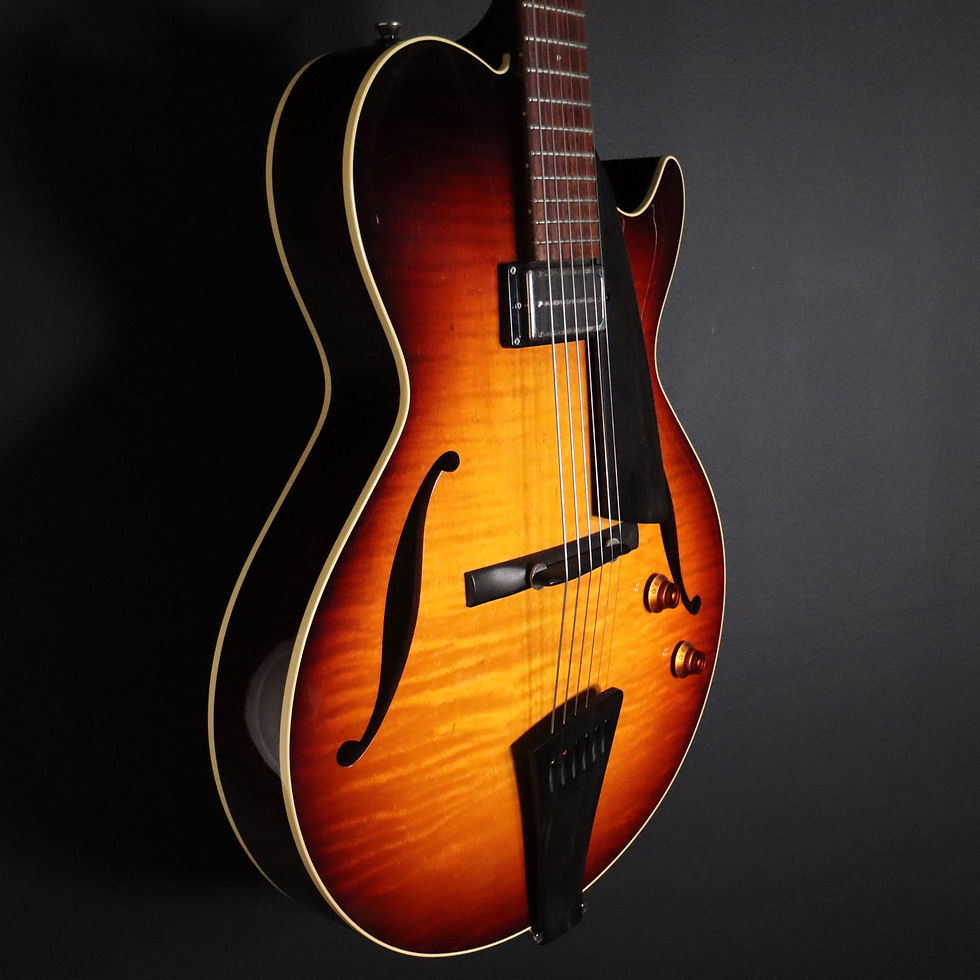 Thumbnail: SOLD- 2014 Collings Eastside LC - Hollowbody Electric Guitar - Sunburst