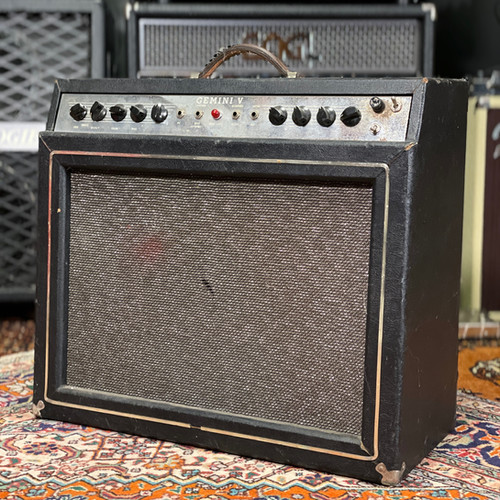 1967 Ampeg GV15 Gemini V Combo Guitar Amp thatrhythmman