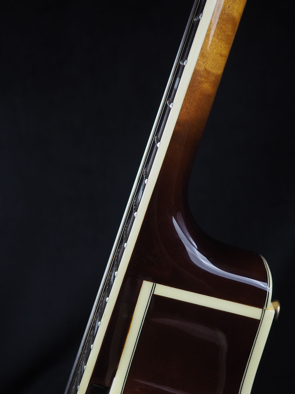 Thumbnail: SOLD - 1987 Epiphone by Gibson NVJ-SB Archtop with hardshell case