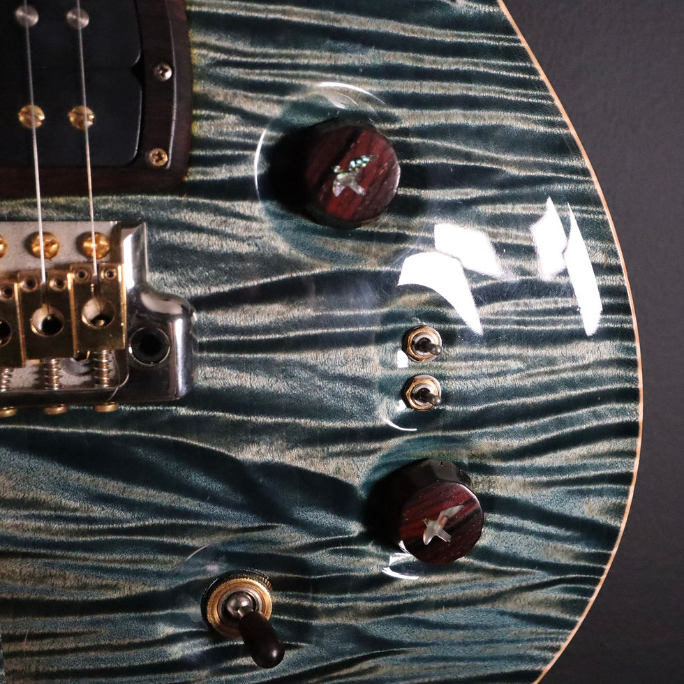 Thumbnail: SOLD - PRS Experience 2012 Private Stock 408 - DGT neck - Faded Abalone Finish