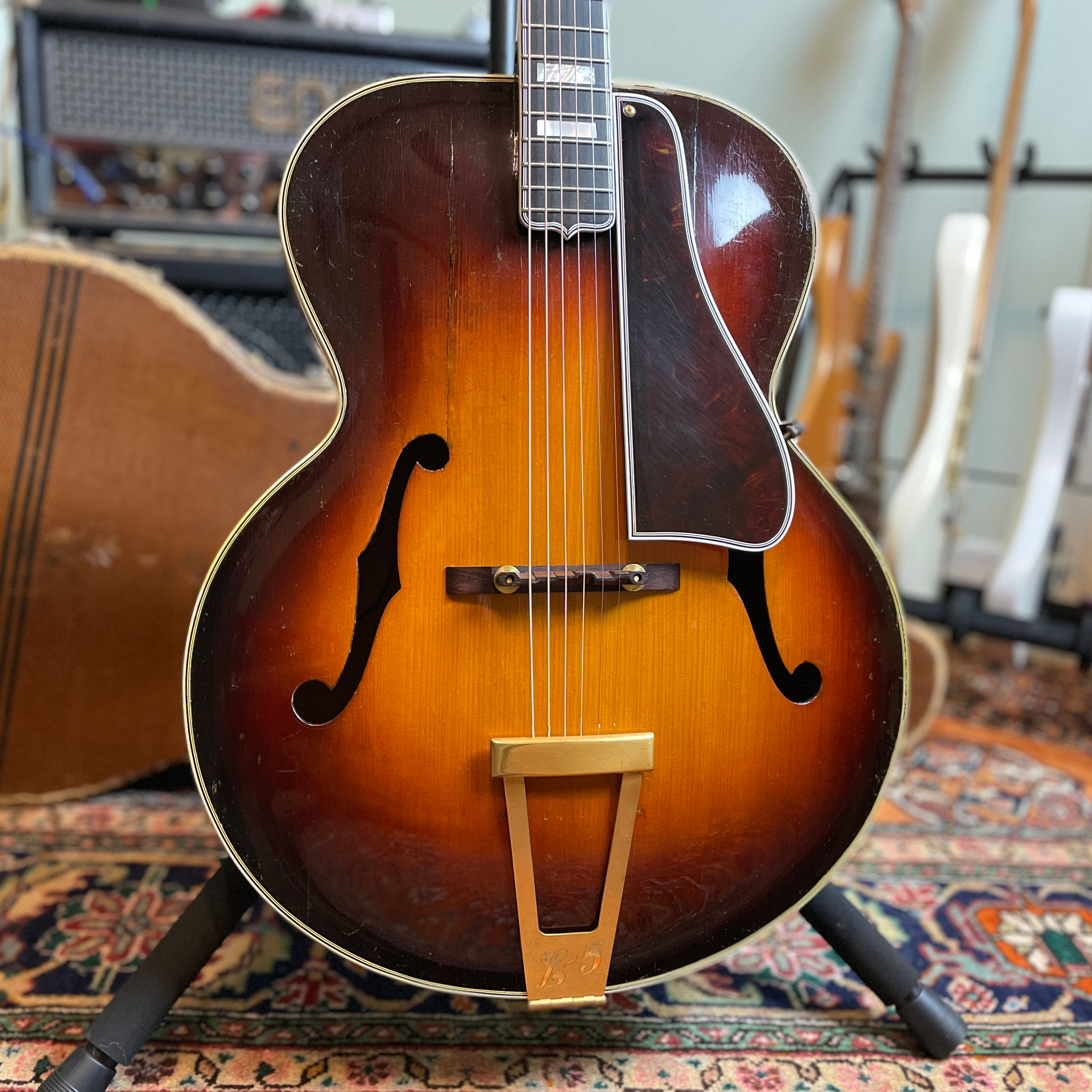 SOLD - 1937 Gibson L-5 - Sunburst - Parallel Braced