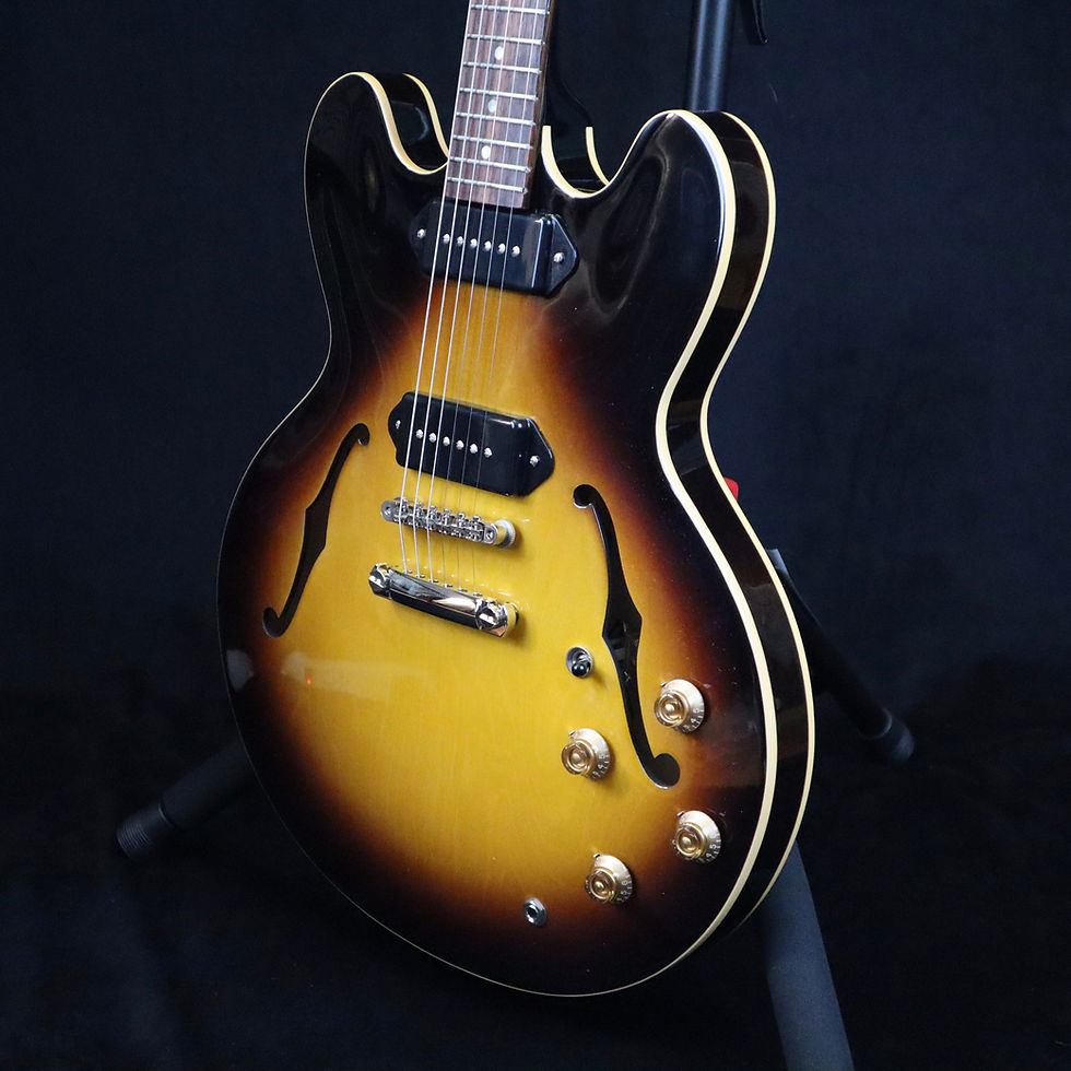 Thumbnail: SOLD - 2019 Gibson Memphis Limited ES-335 Dot P-90