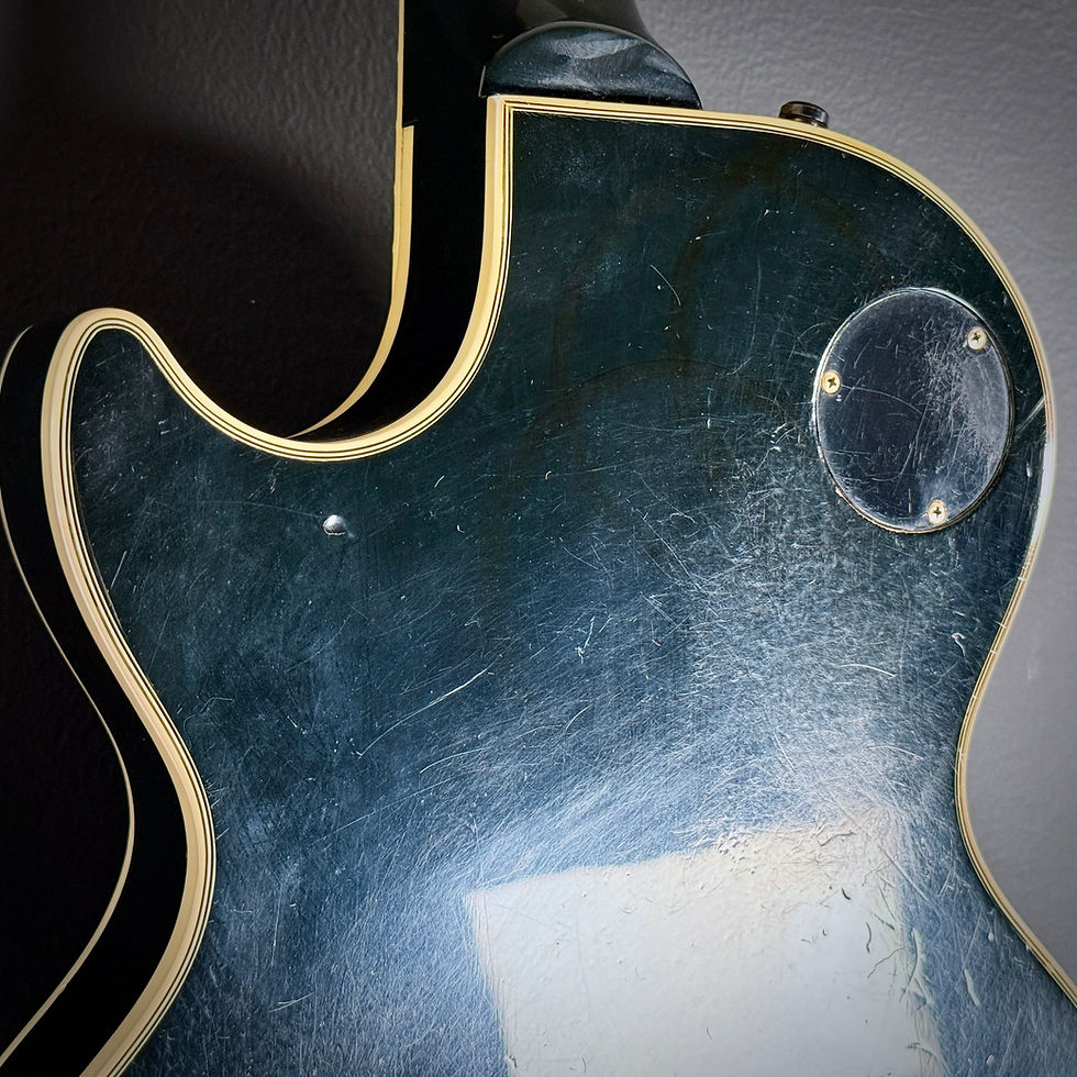 Thumbnail: SOLD  - 2001 Gibson Les Paul Custom - Ebony - 9.1 pounds