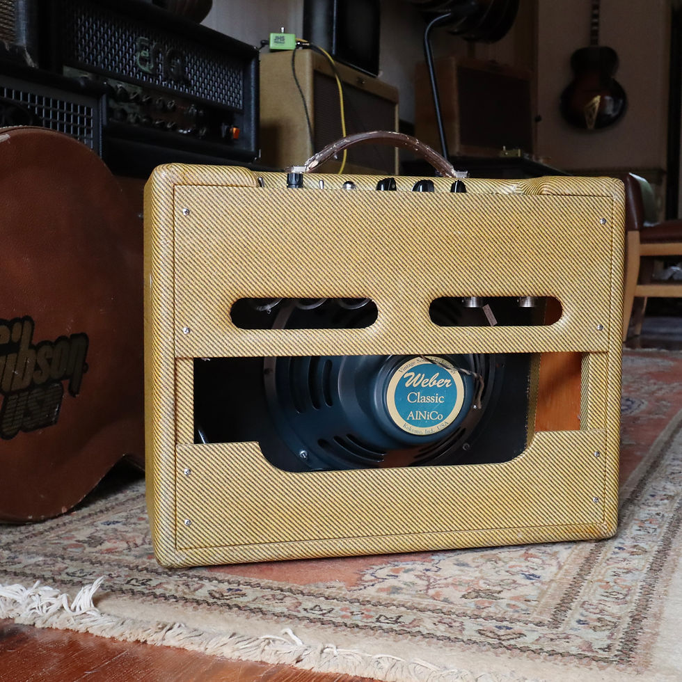Thumbnail: SOLD - Victoria Amps Co 20112 - Deluxe 5E3 Circuit Amp - Tweed