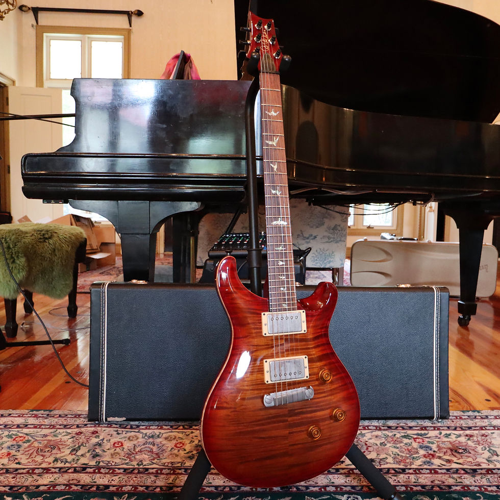SOLD - Rare Hardtail - 1999 Paul Reed Smith Custom 24 - Cherry Sunburst - 10 Top
