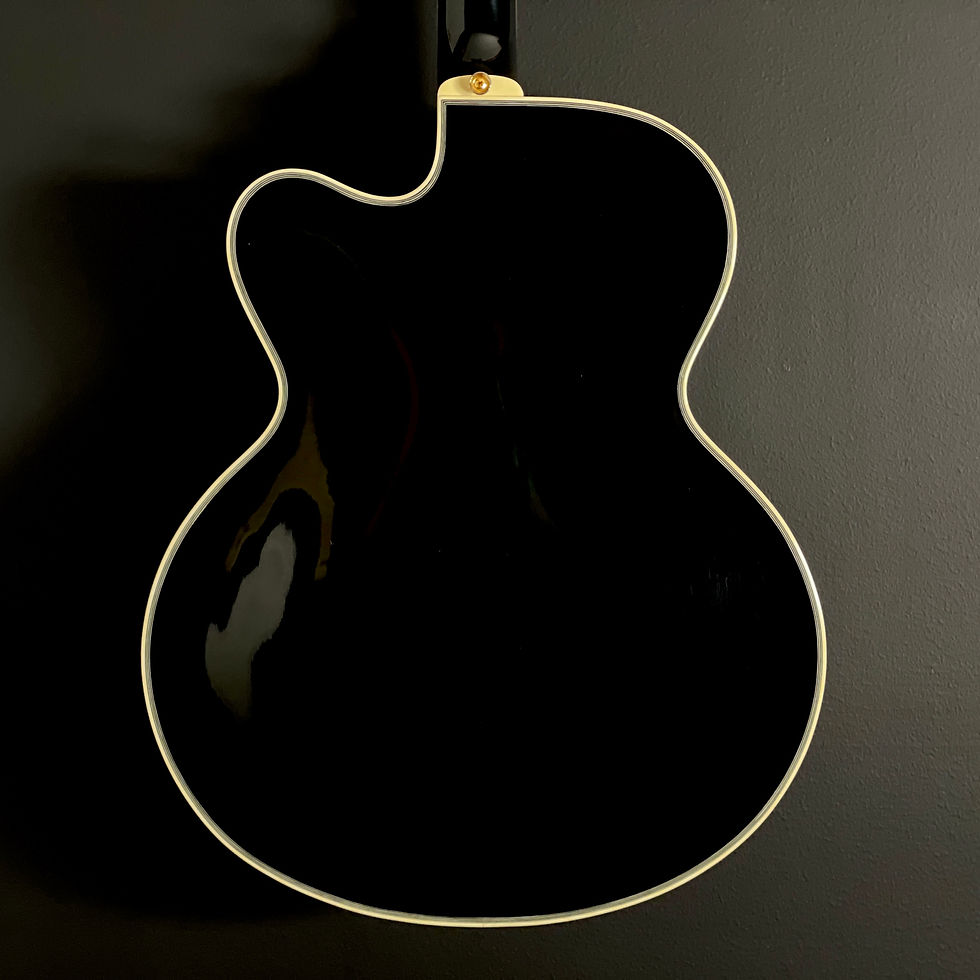 Thumbnail: SOLD - 1997 Lacey Premier 17 Inch Acoustic Archtop with Vintage DeArmond RC1100