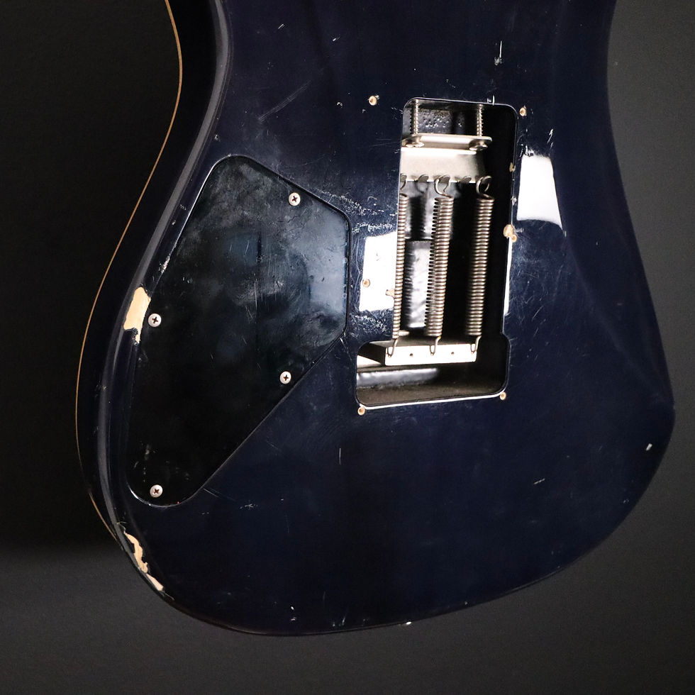 Thumbnail: SOLD - ESP E-II ST-2 Rosewood - Reindeer Blue - Scott Dixon Road Case