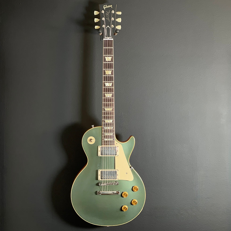 Thumbnail: SOLD 2021 Gibson Custom 57 Les Paul Standard VOS R7 1957 - Antique Metallic Teal