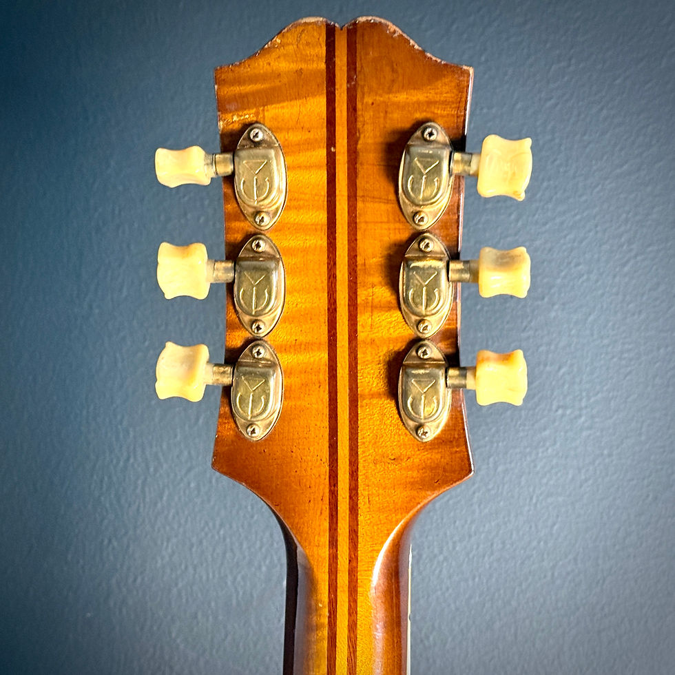 Thumbnail: SOLD - 1945 Epiphone Deluxe Acoustic Archtop - Rare Birdseye Maple Back