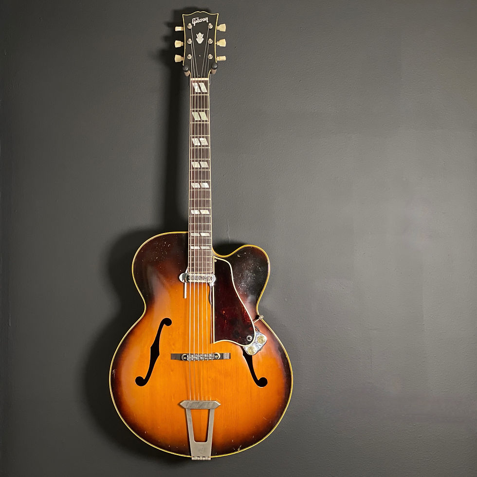 Thumbnail: SOLD - 1956 Gibson L-7C with 1950s DeArmond RC1100 Floating Pickup