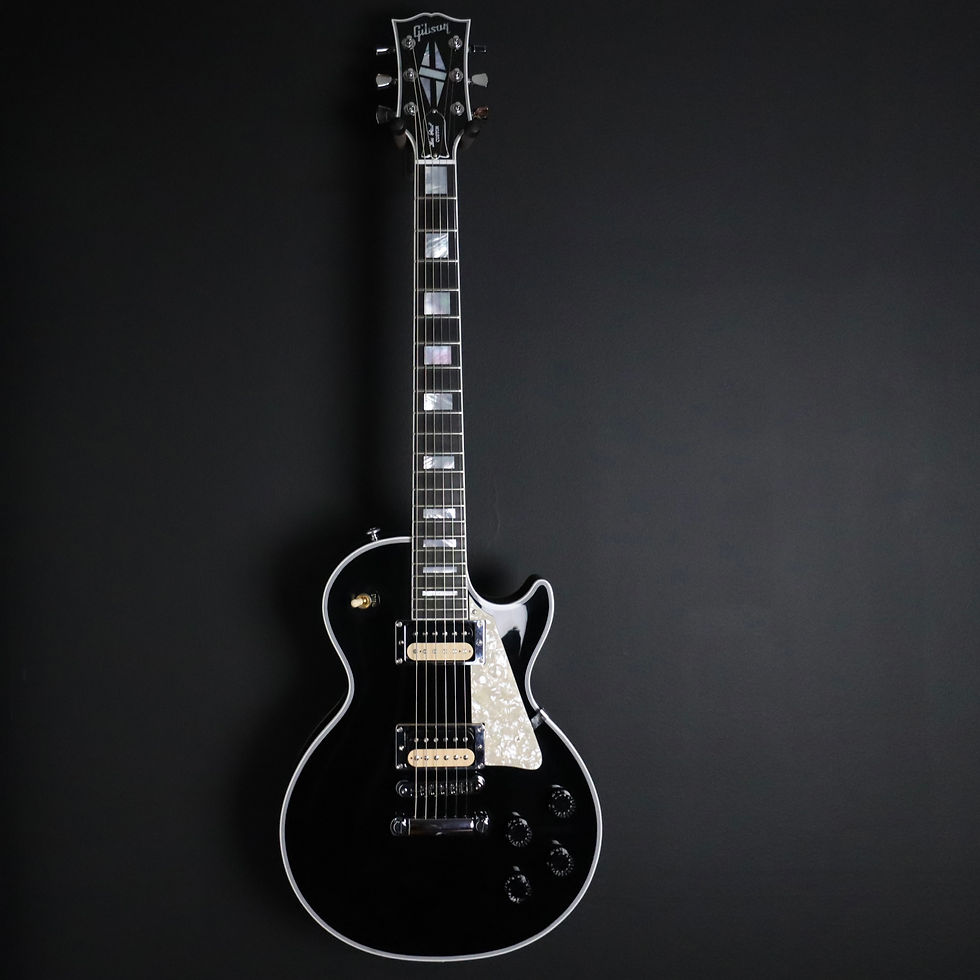 Thumbnail: SOLD - 2021 Gibson Les Paul Custom - Ebony - All Factory Mods - Near Mint