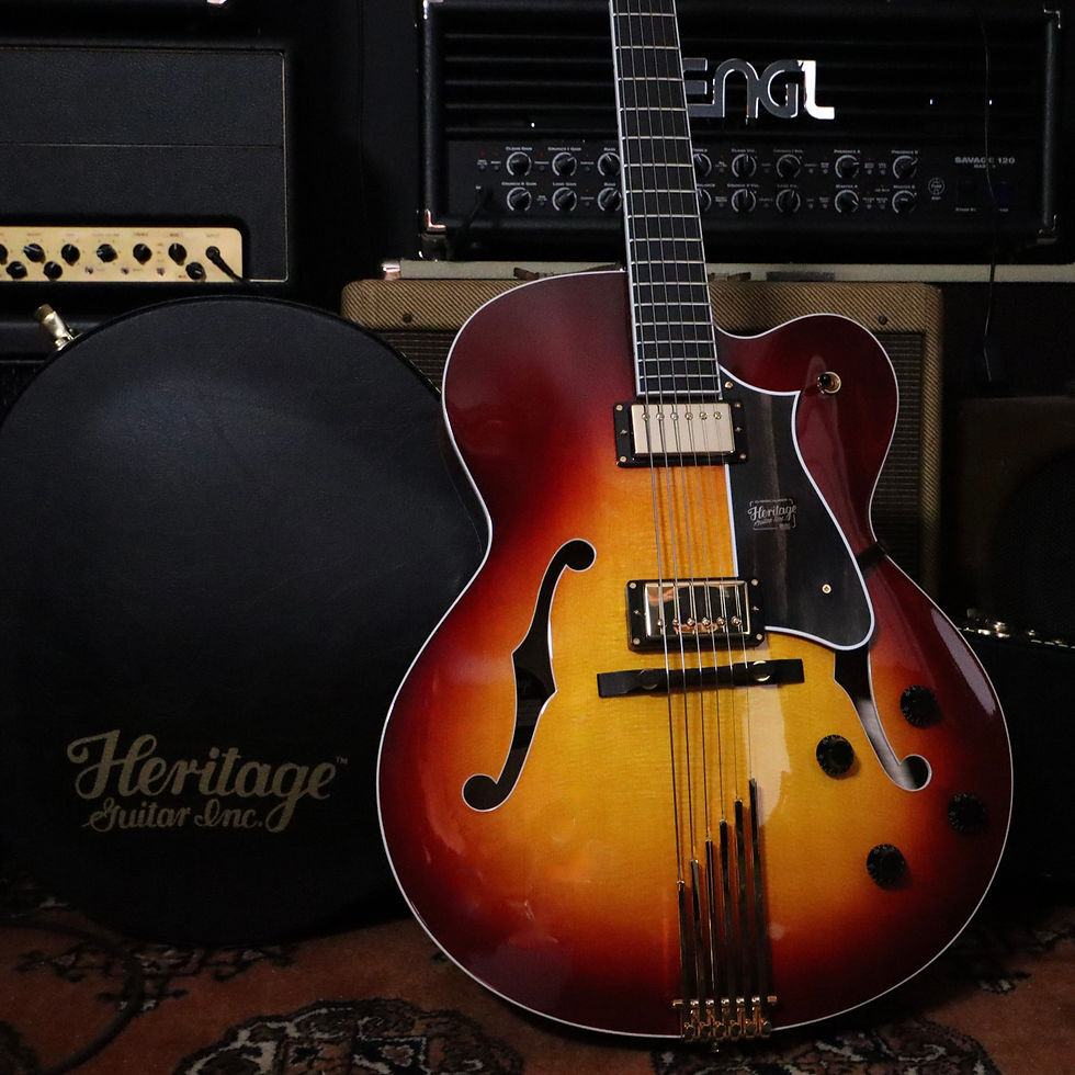 Thumbnail: SOLD - 2023 Heritage Eagle Classic - Mint Condition - Rare Wineburst Finish