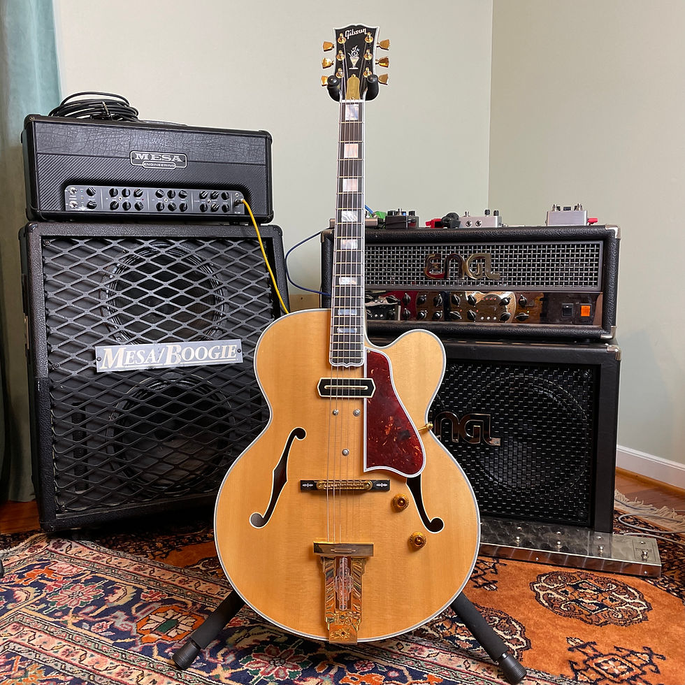 Thumbnail: SOLD - 2014 Gibson L-5 CES CC - Charlie Christian - Crimson Custom Shop
