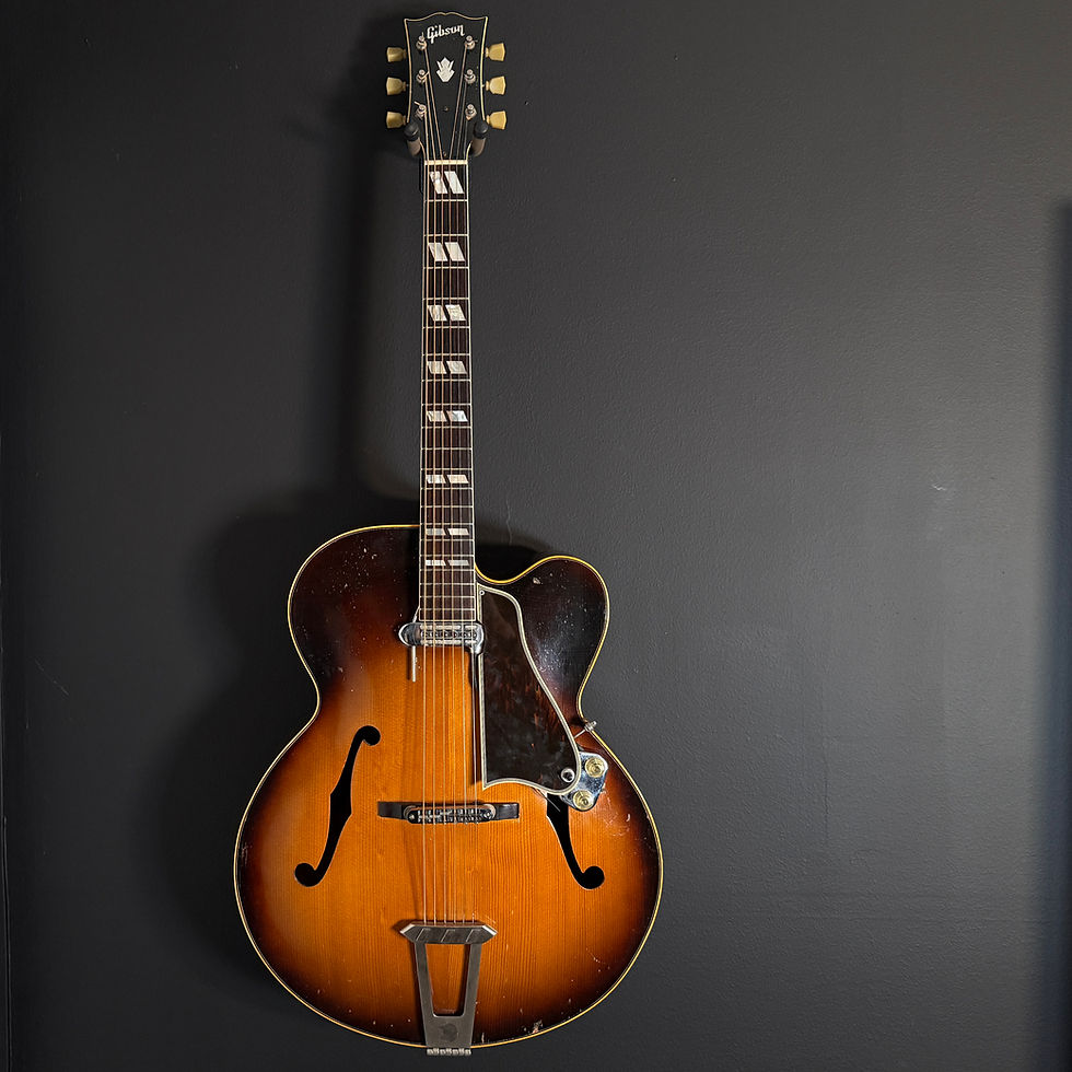 Thumbnail: SOLD - 1956 Gibson L-7C with 1950s DeArmond RC1100 Floating Pickup