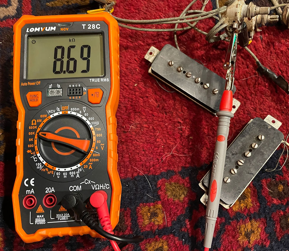 Thumbnail: SOLD - 1963 Gibson P90 Pickups with Complete Undisturbed Wiring Harness