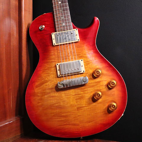 PRS Singlecut チェリーレッド 2001 Paul Reed Smith PRS Singlecut - Cherry Sunburst | thatrhythmman