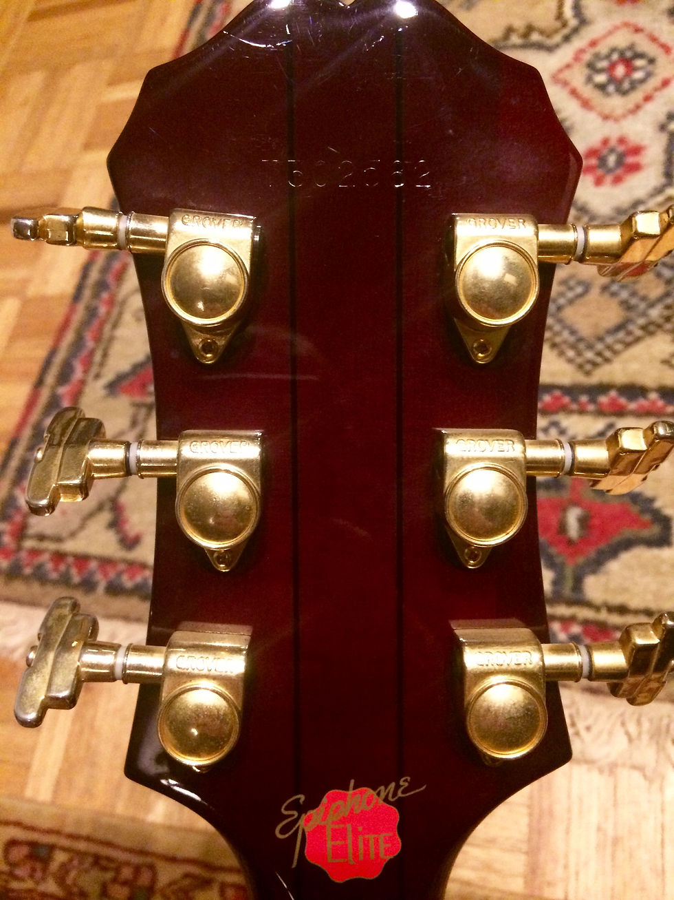 Thumbnail: SOLD - 2003 Epiphone Broadway Elite / Elitist
