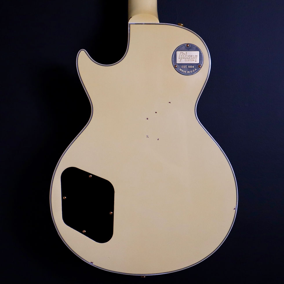 Thumbnail: SOLD - 2020 Gibson Custom 1974 Reissue Les Paul Custom - Murphy Lab Light Aged
