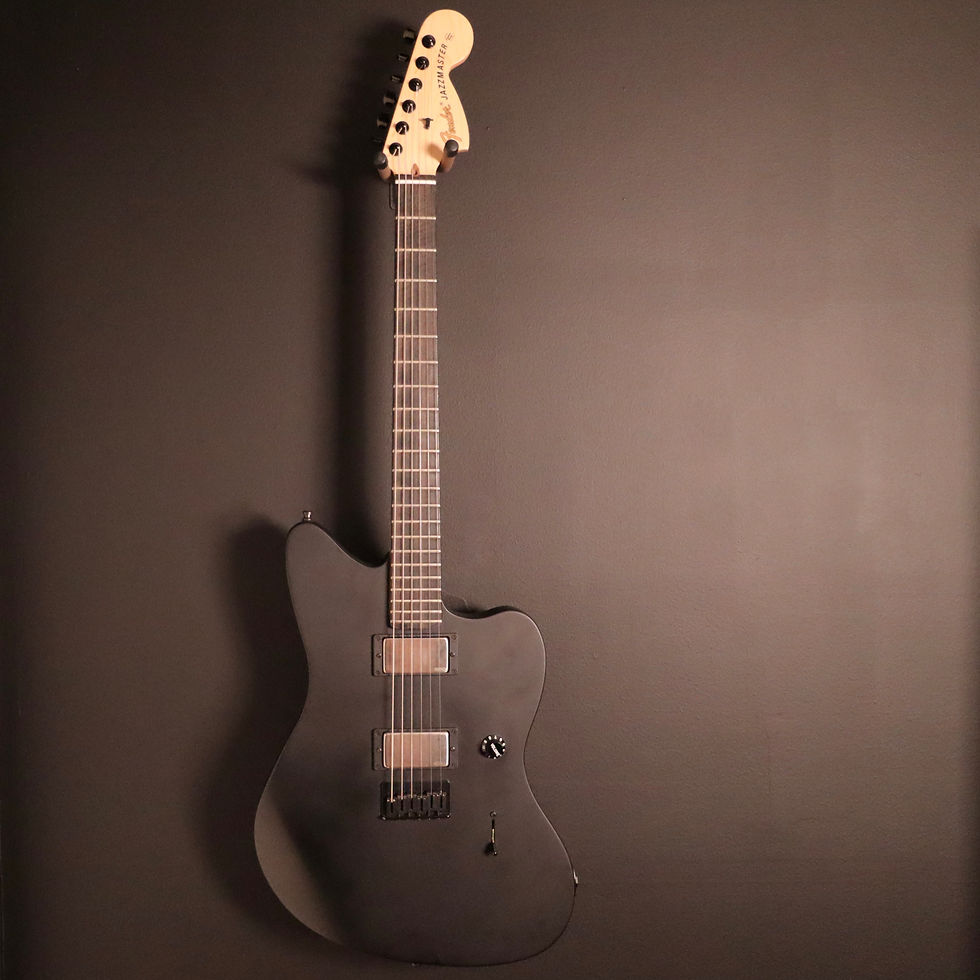 Thumbnail: SOLD - Fender USA Jim Root Jazzmaster - Satin Black