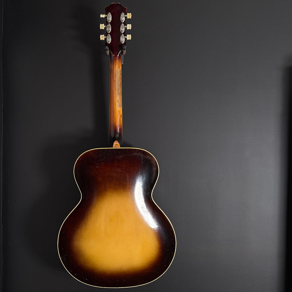 Thumbnail: SOLD - 1943 Epiphone Triumph Acoustic Archtop - Sunburst