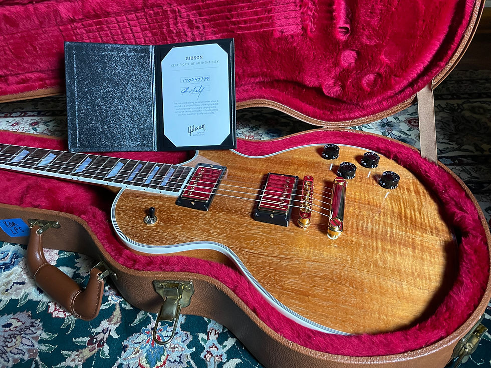 Thumbnail: SOLD 2017 Gibson Les Paul Standard Koa Limited Edition - #144 of 150 - Near Mint