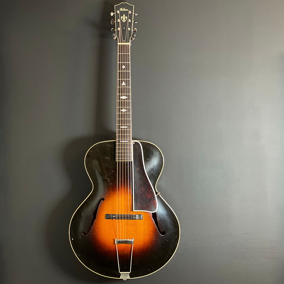 Thumbnail: SOLD - 1933 Gibson L-7 Acoustic Archtop - Fresh Refret