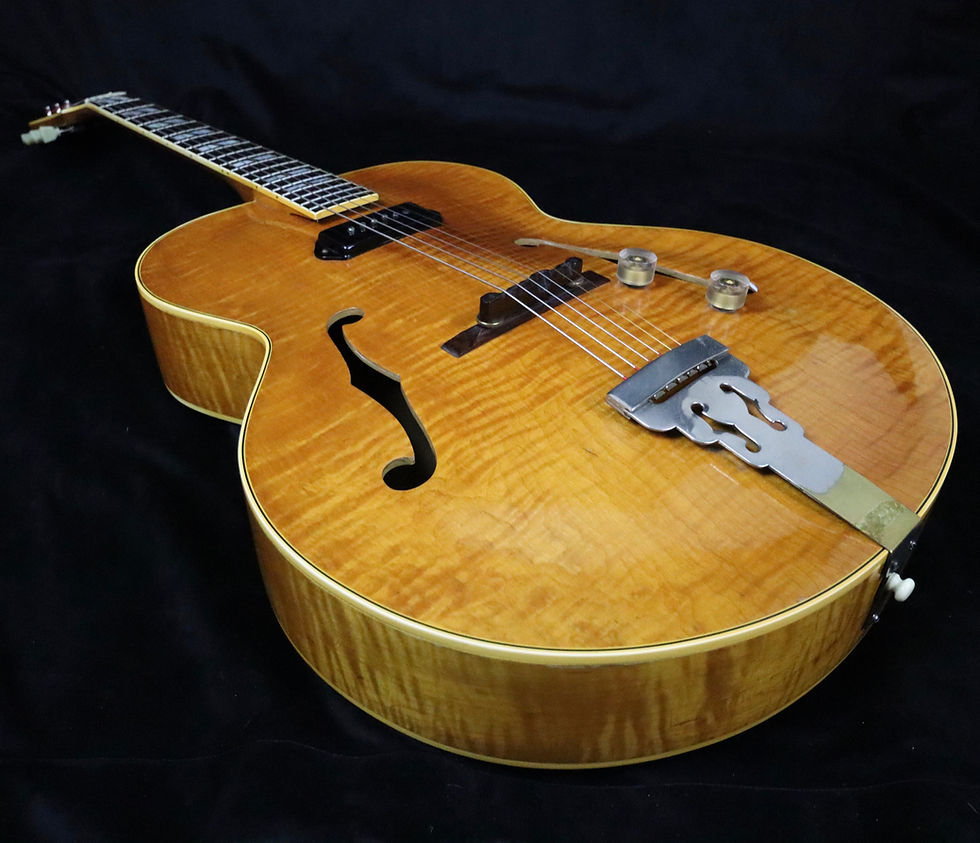 Thumbnail: SOLD  - 1946 Gibson ES-300 - Flamed Natural Finish