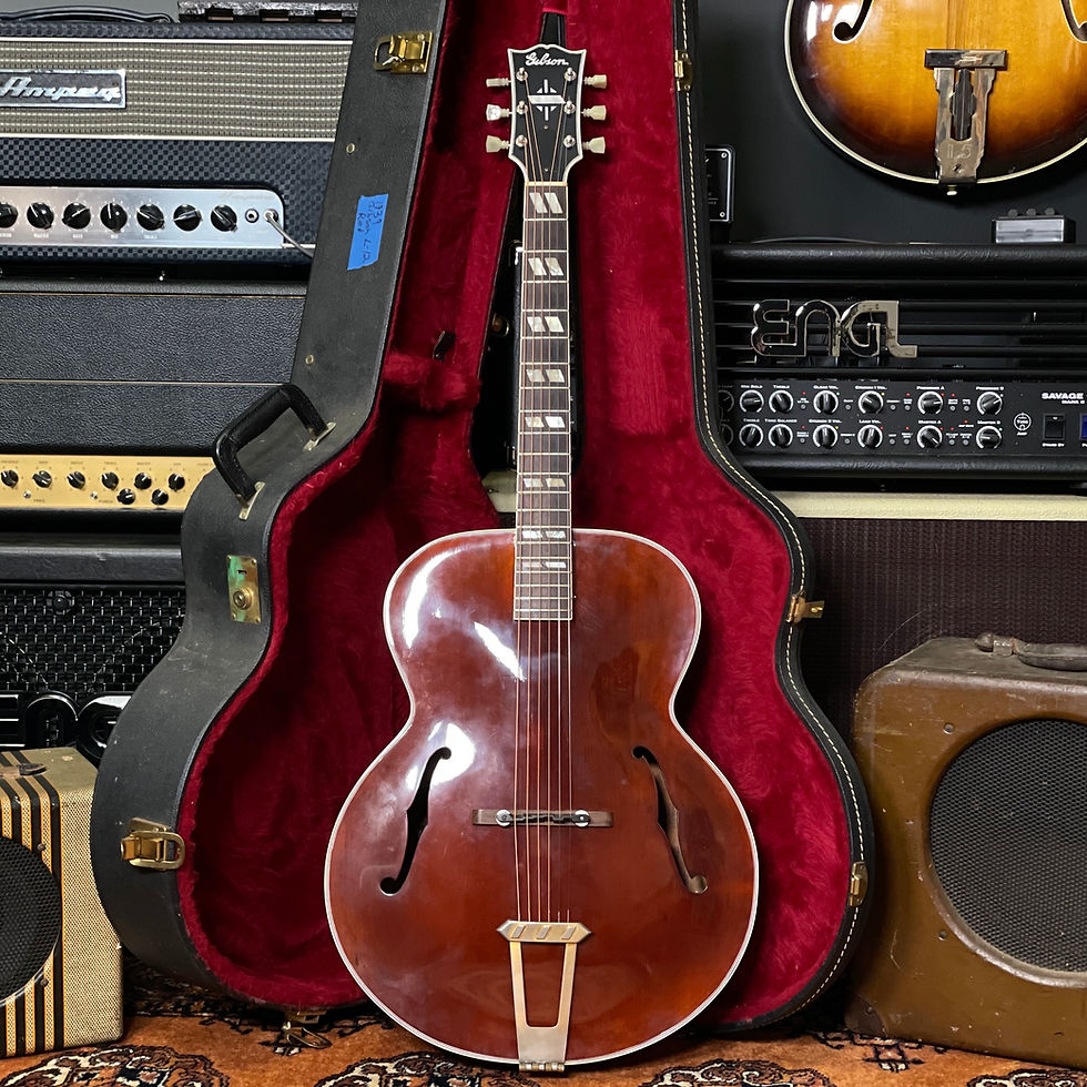 Thumbnail: SOLD - 1940 Gibson L-12 Acoustic Archtop - Mahogany Stain Refinish