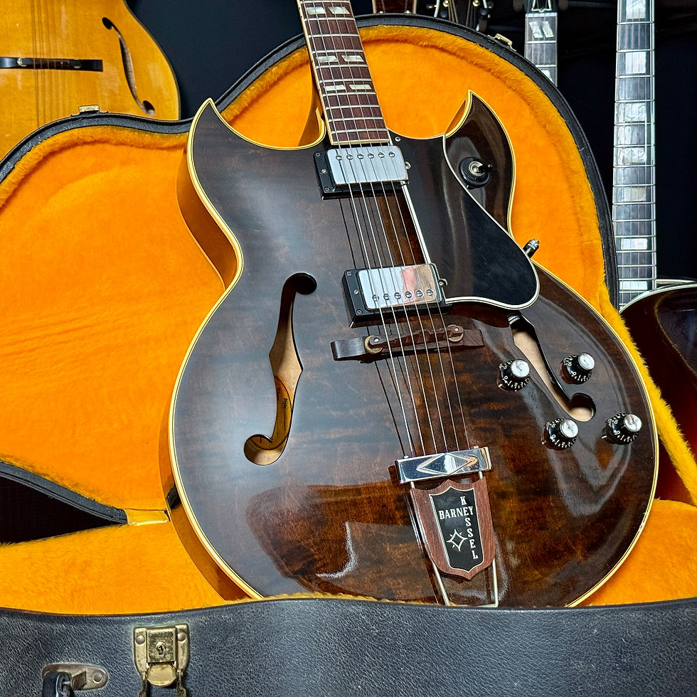 Thumbnail: SOLD - 1966 Gibson Barney Kessel Regular - Rare Walnut Finish