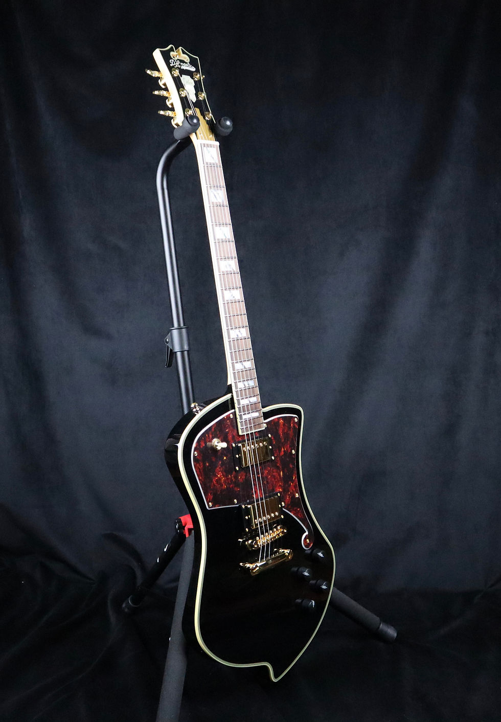 Thumbnail: SOLD - D'Angelico Deluxe Series Ludlow - Black