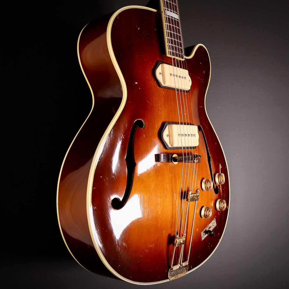 Thumbnail: 1950 Epiphone Zephyr Deluxe Regent - Lollar P90s