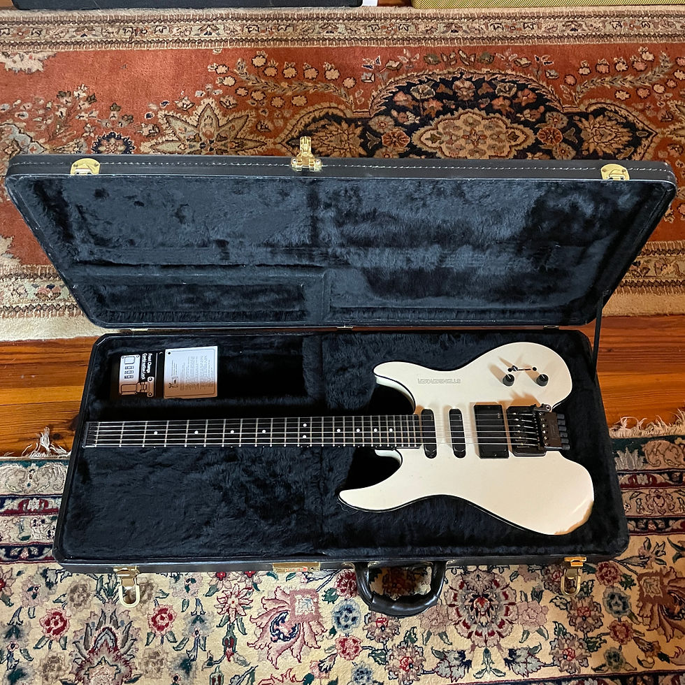 Thumbnail: SOLD - 1985 Steinberger GM4T - Newburgh Build - TransTrem - White