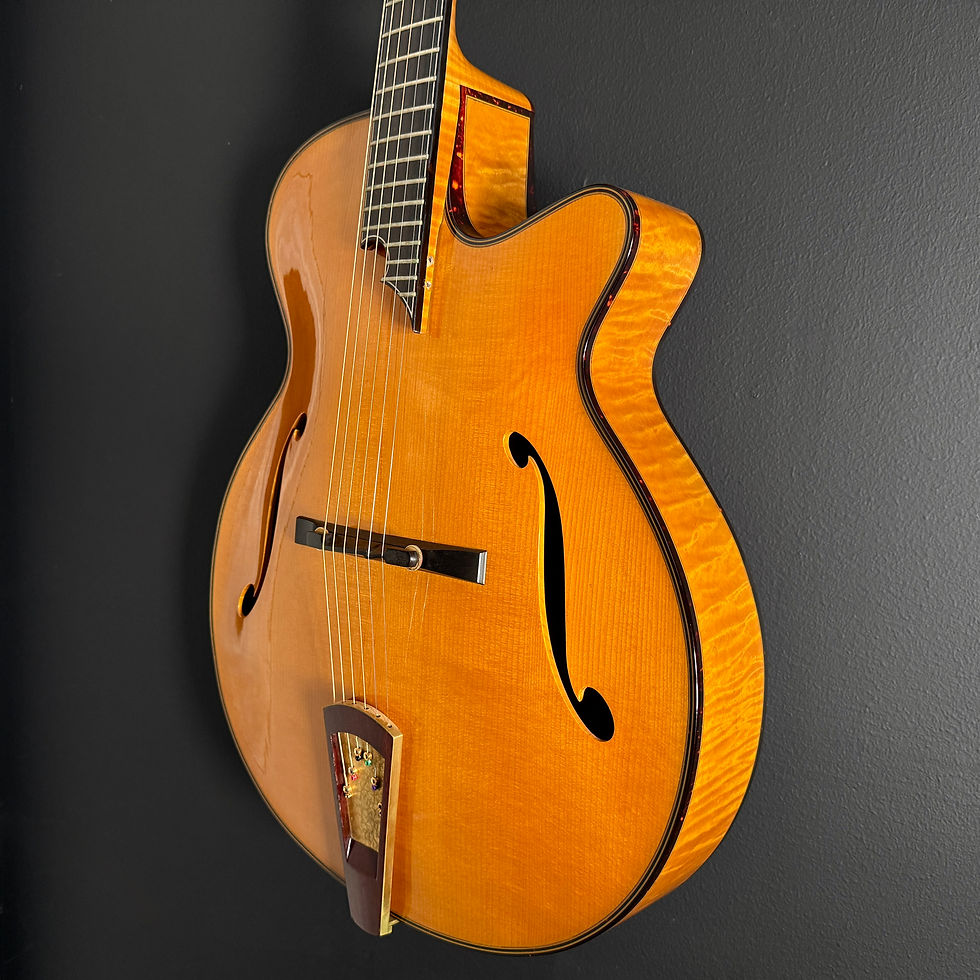 Thumbnail: 1999 Zeidler Jazz Deluxe 18-inch Archtop Guitar
