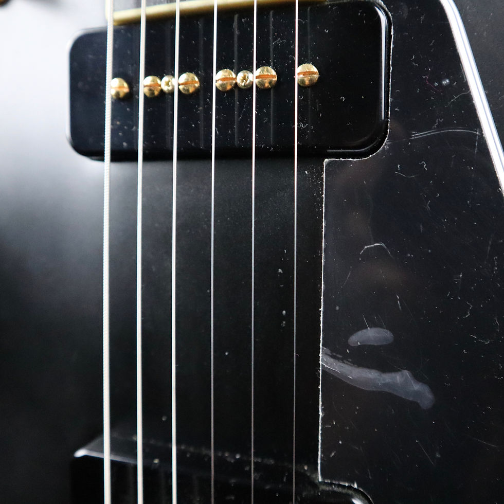 Thumbnail: SOLD - 2017 Epiphone Inspired by 1955 Les Paul Custom - Ebony